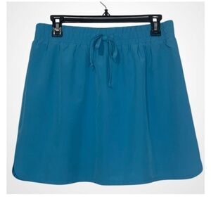 SOHO Athletic Turquoise Blue Women's Athletic Skort Drawstring Elastic Waist M